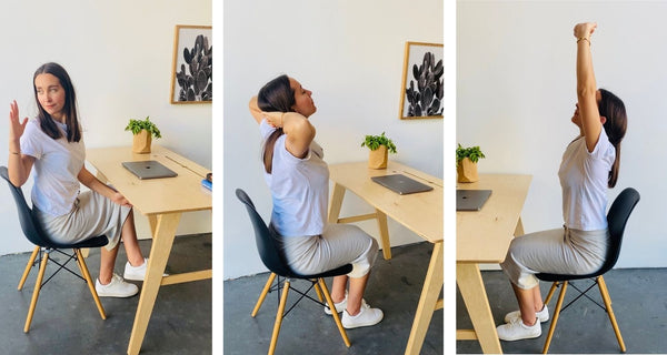 5 Simple desk stretches for Work from home rest