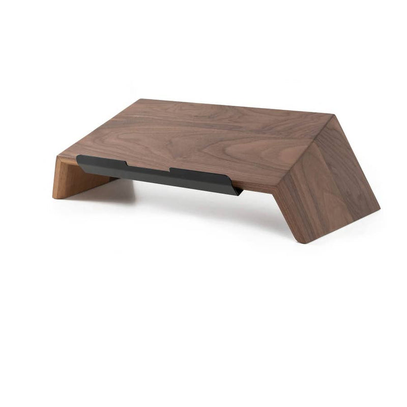 Walnut - Solid Wood Laptop Stand